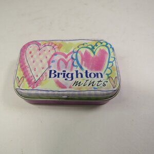 Minatare Brighton Mints Metal Tin with heart design